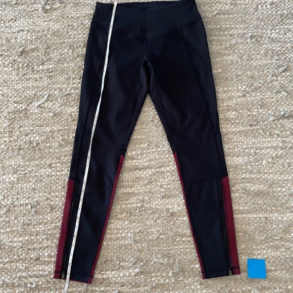 Zella Gossip Ankle Zip Leggings Size Small - Picture 2 of 13